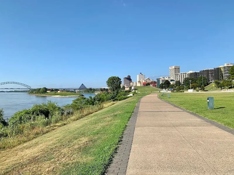 View of Tom Lee Park in Memphis, TN
