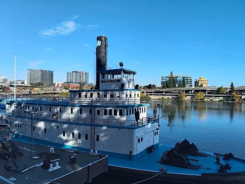 View of Tom McCall Waterfront Park in Portland, OR