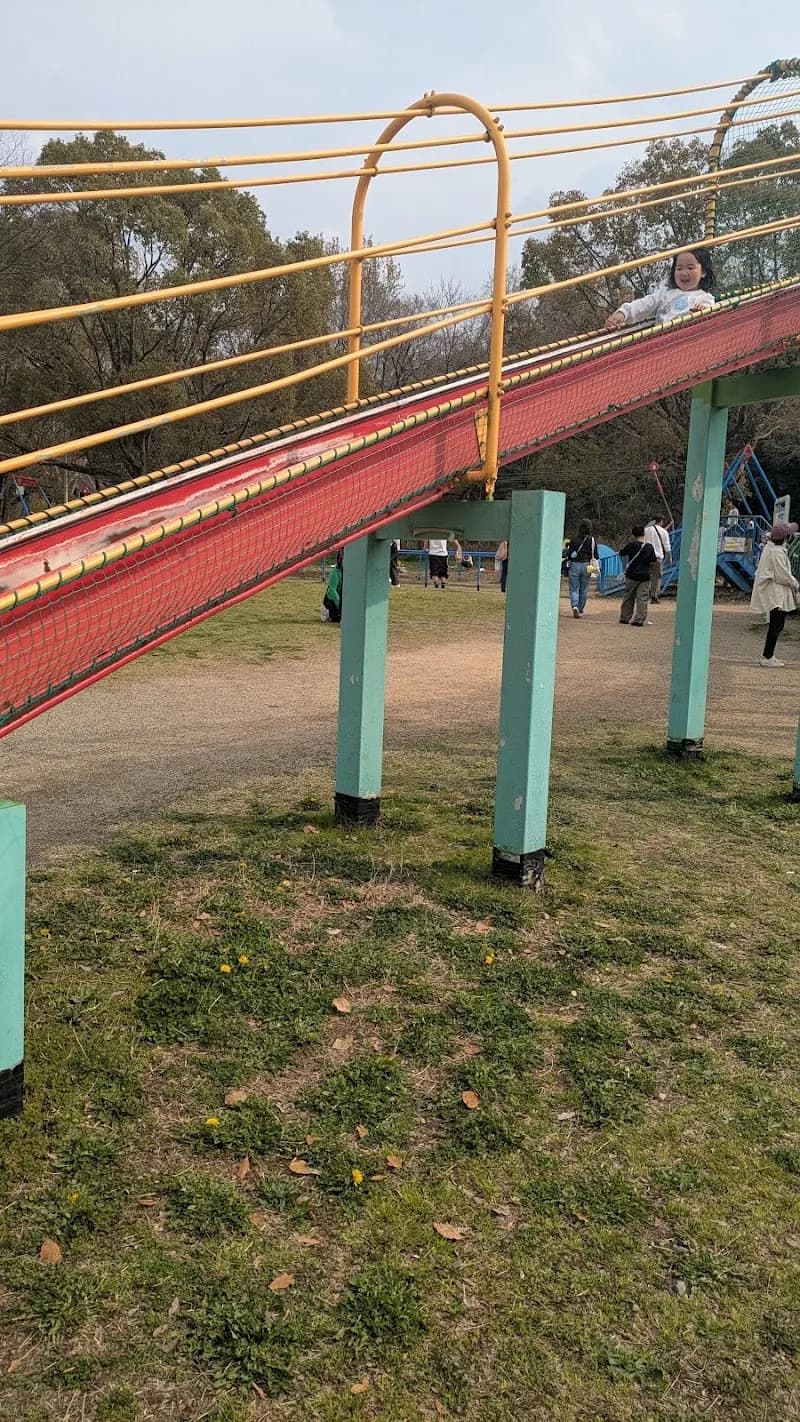 View of Tonboike Park in Kishiwada, Osaka