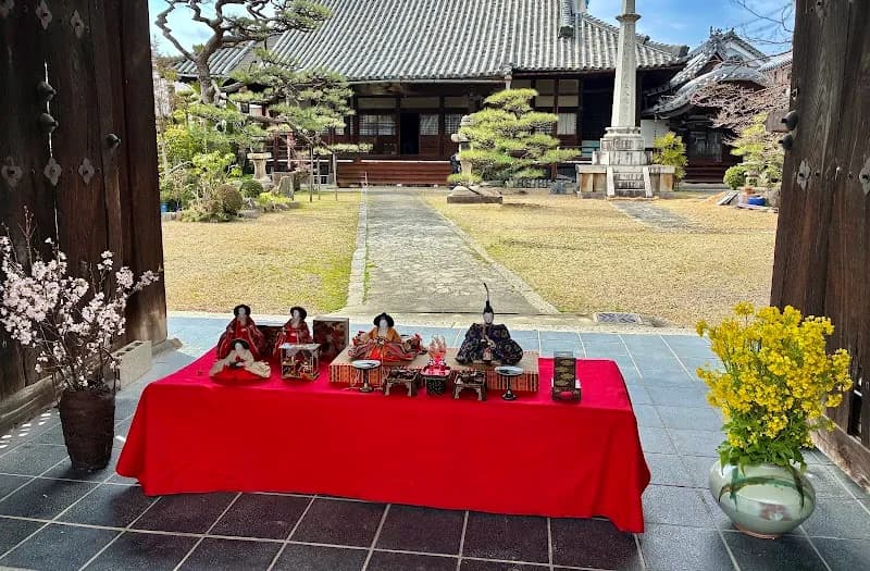 View of Tondabayashi Kosho-ji Betsuin in Tondabayashi, Osaka