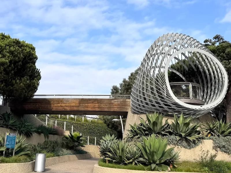 View of Tongva Park in Los Angeles, CA