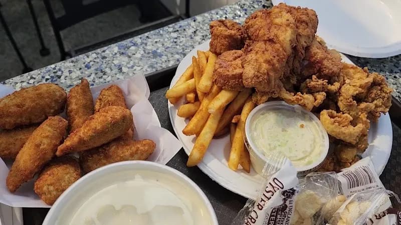 View of Tony's Clam Shop in Quincy, MA