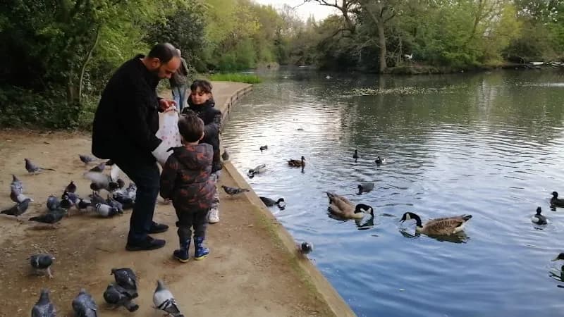 View of Tooting Common in Wandsworth, London
