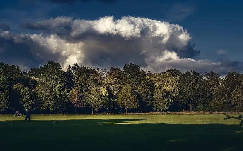 View of Tooting Common in Wandsworth, London