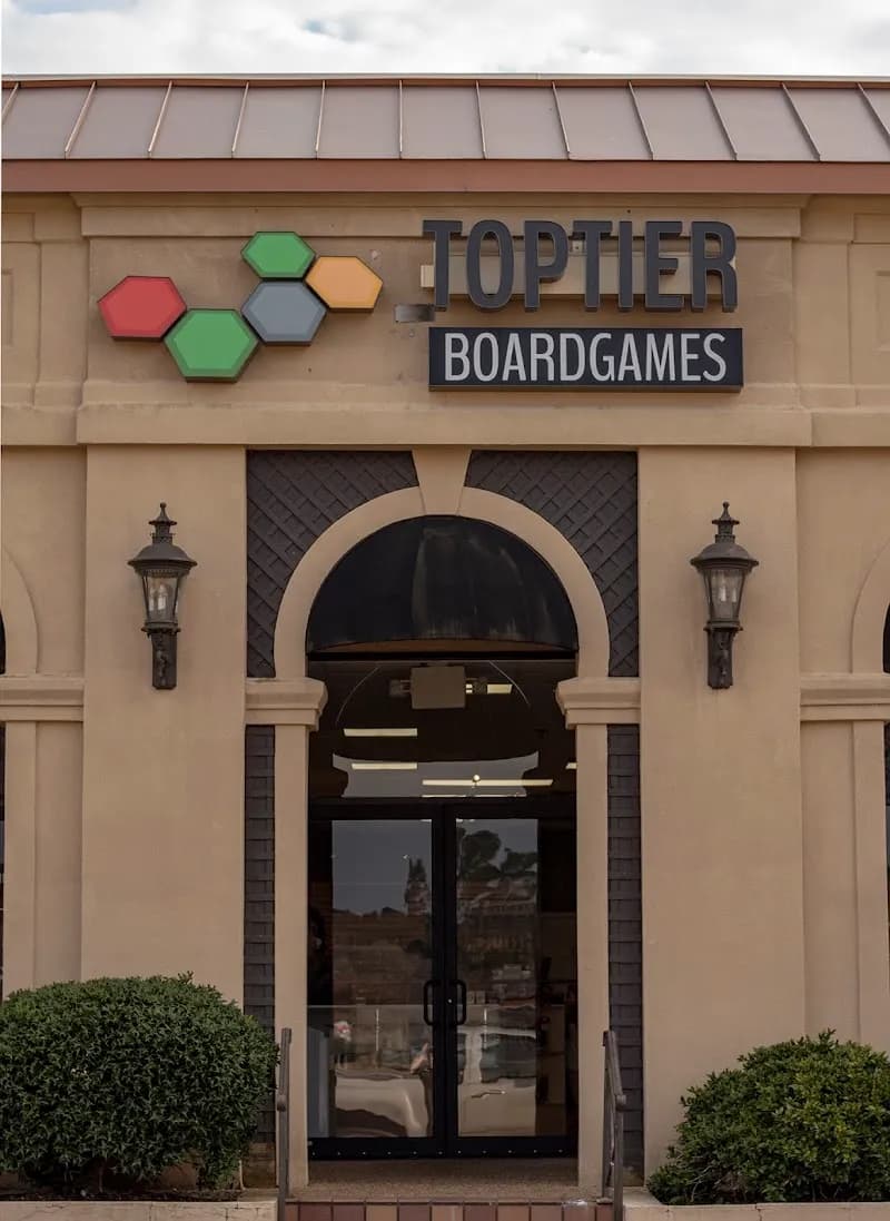 View of Top Tier Board Games in Hattiesburg, MS