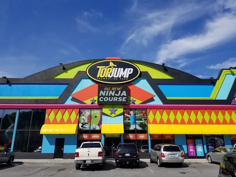 View of TopJump Trampoline & Extreme Arena in Pigeon Forge, TN