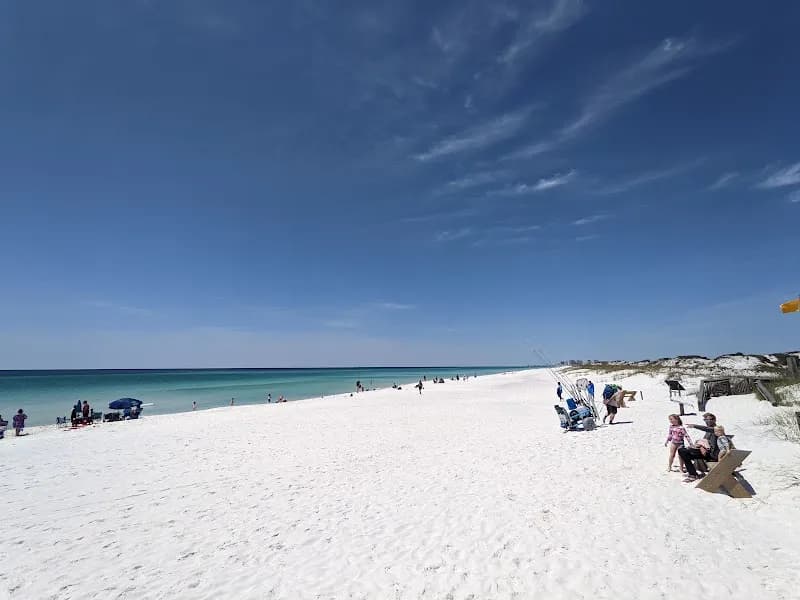 View of Topsail Hill Preserve State Park in Destin, FL