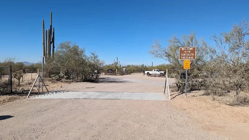View of Tortolita Preserve Trailhead in Catalina, AZ