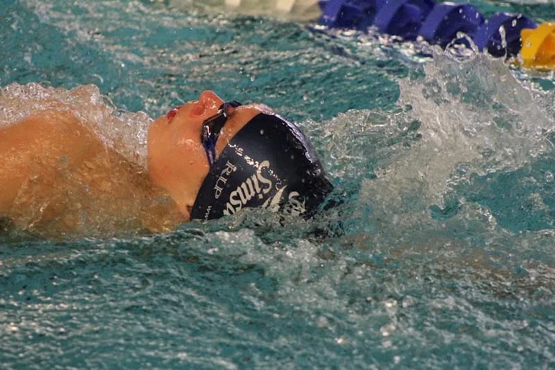 View of Torvalla Simhall in Västerhaninge, Stockholm