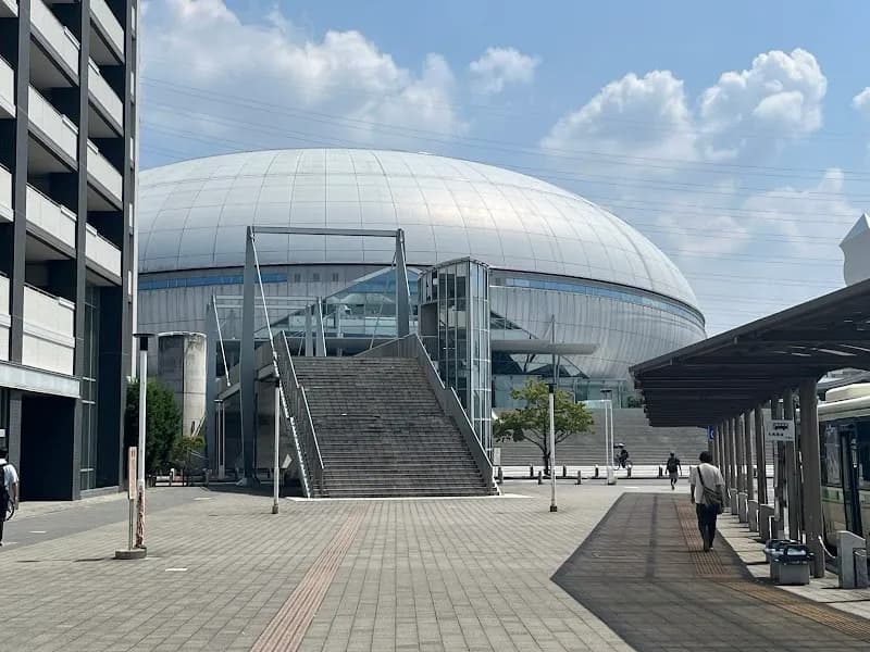 View of Towa Pharmaceutical RACTAB Dome in Kadoma, Osaka