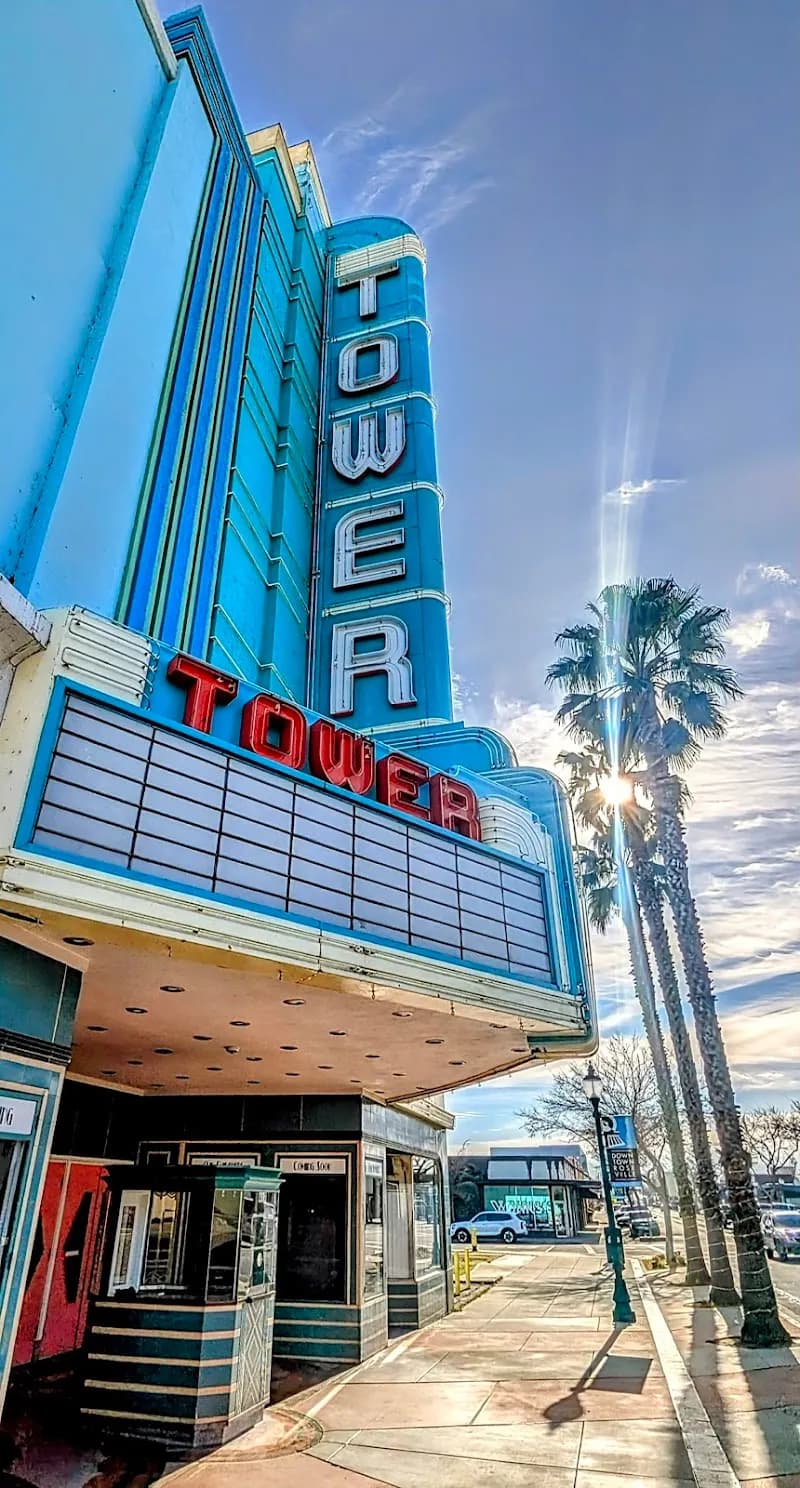 Tower Theatre performing arts theater in Roseville, CA