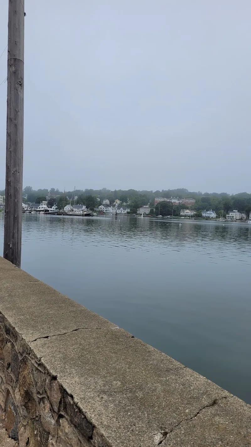 View of town of mystic in Mystic, CT