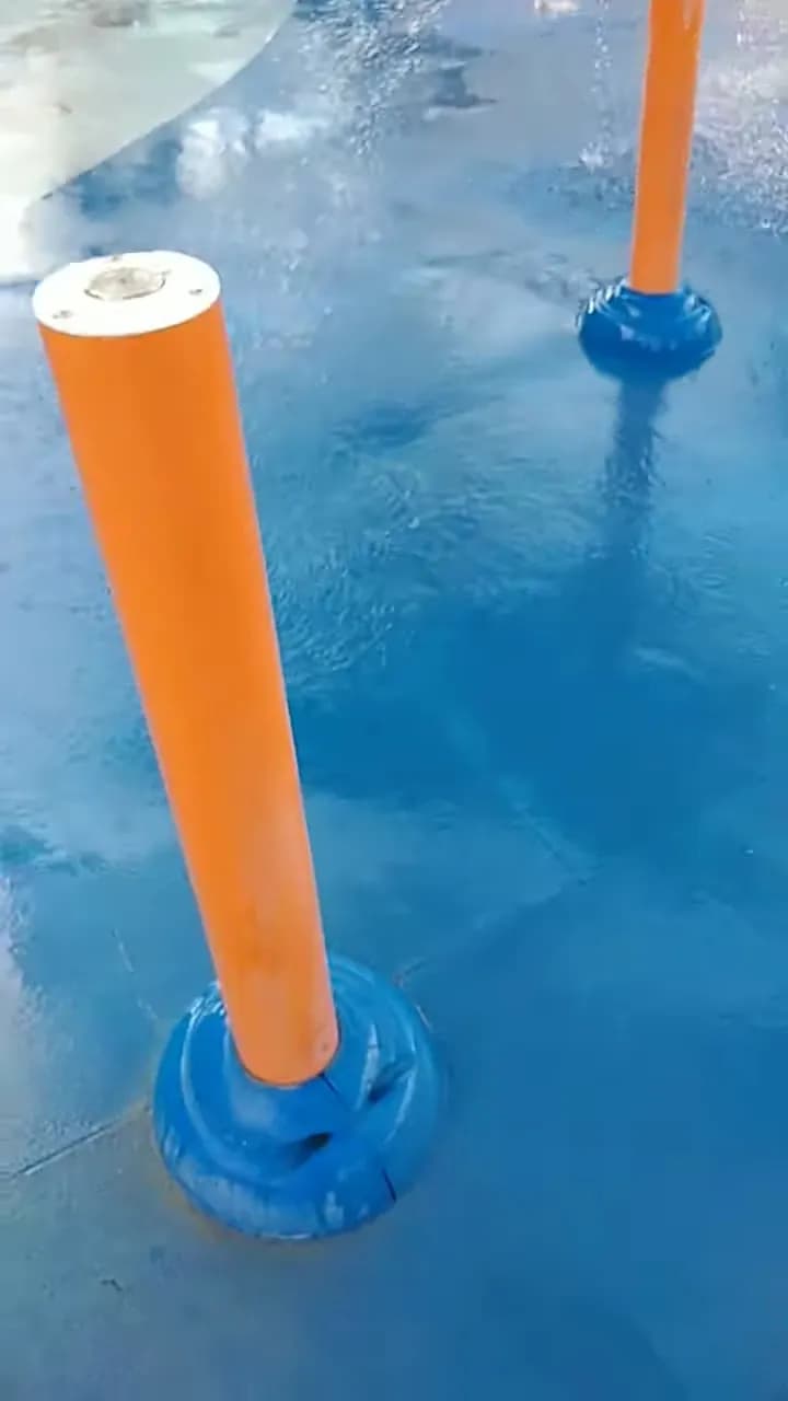View of Town Square Splash Pad in The Springs, Dubai