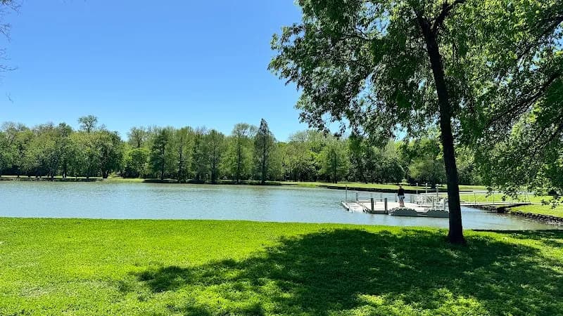 View of Towne Lake Park in Mckinney, TX