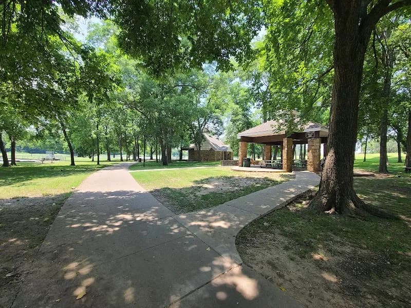 View of Towne Lake Park in Mckinney, TX