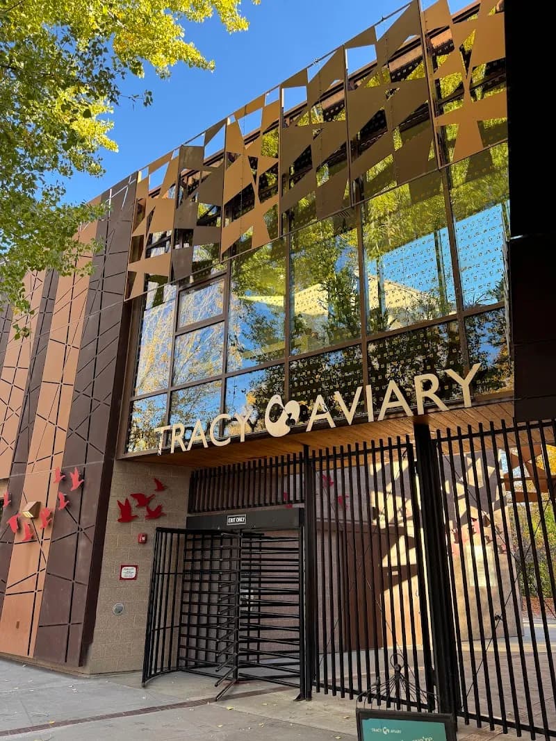 View of Tracy Aviary at Liberty Park in Salt Lake City, UT