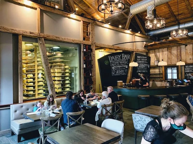 View of Traders Point Creamery in Zionsville, IN