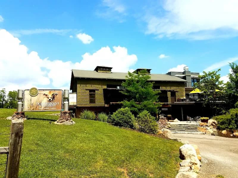 View of Traders Point Creamery in Zionsville, IN