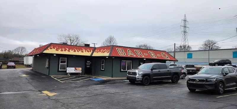 View of Trails End BBQ in Collinsville, OK