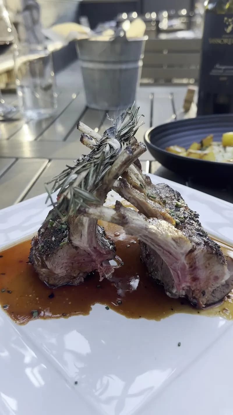 View of Tramarello's Pizzeria in Lake Tahoe, CA