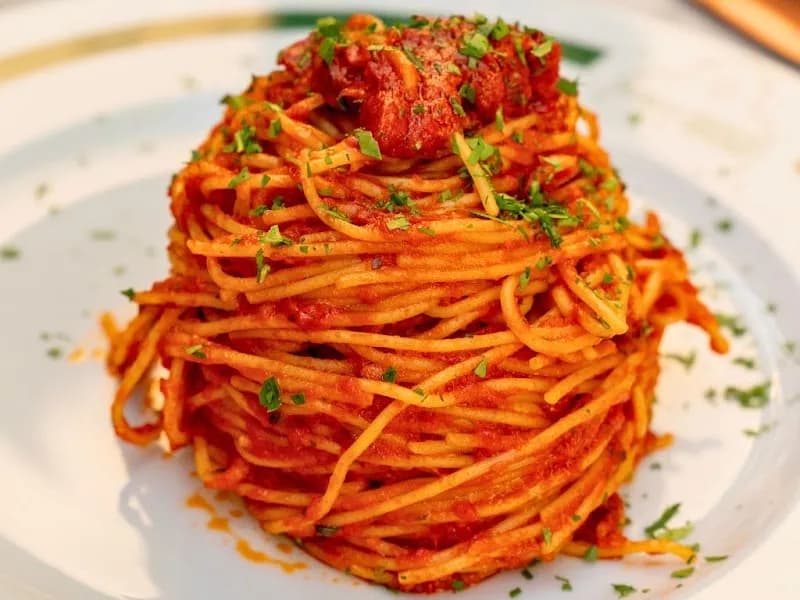 View of Trattoria Borgo Antico in Reggello, Tuscany