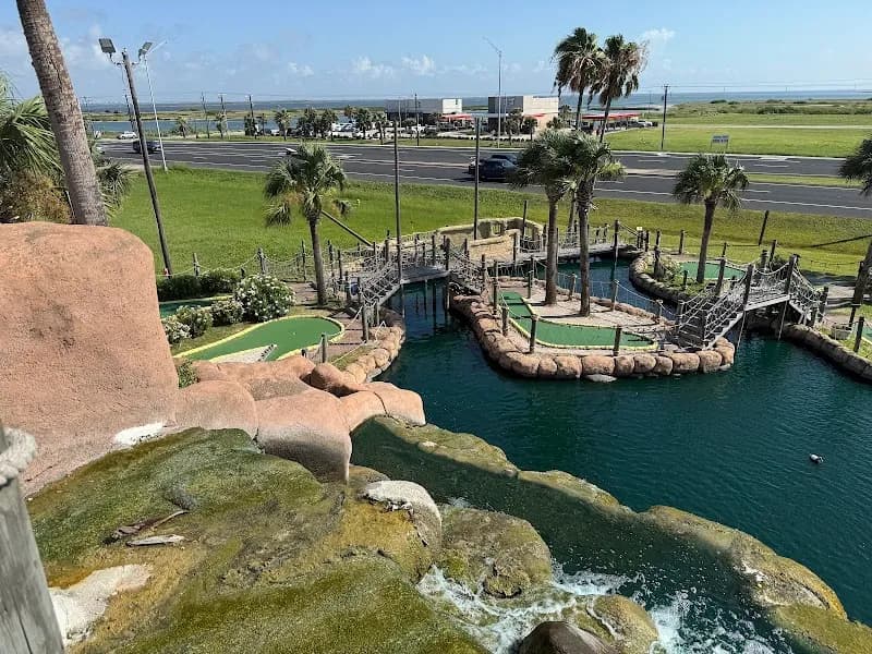 View of Treasure Island Golf & Games in Corpus Christi, TX