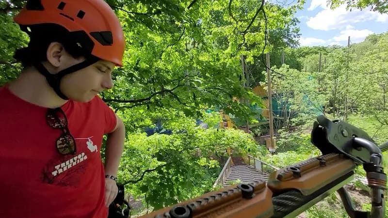 View of Treetop Trekking Stouffville in Vaughan, ON