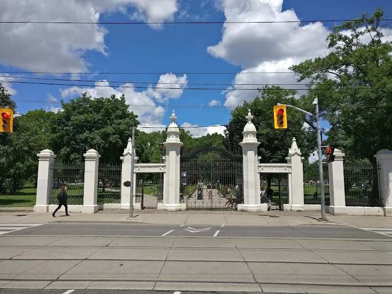 View of Trinity Bellwoods Park in Toronto, ON