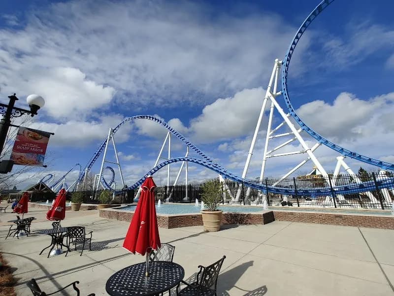 View of Tropic Falls at OWA in Mobile, AL