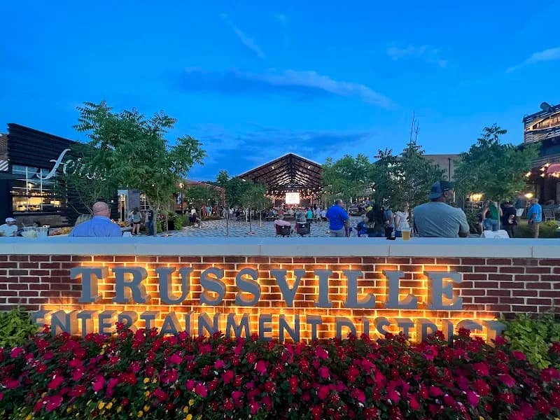 View of Trussville Entertainment District in Trussville, AL