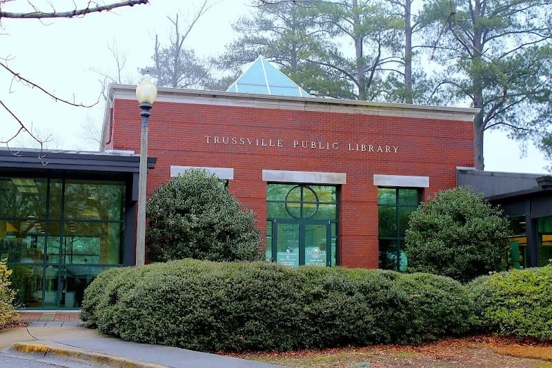 View of Trussville Public Library in Trussville, AL
