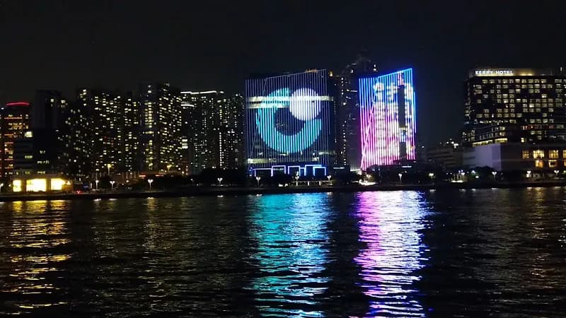 View of Tsim Sha Tsui East Promenade Playground in Hung Hom, HK