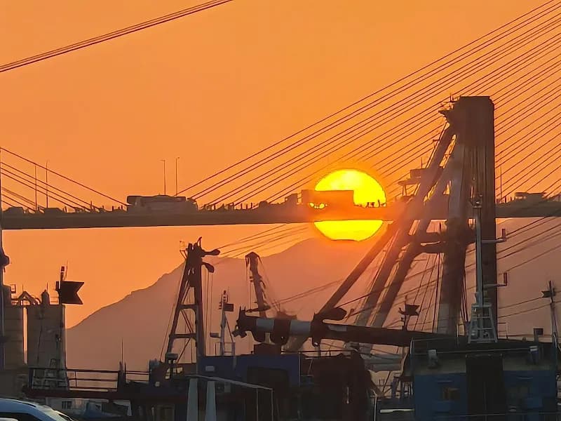 View of Tsing Yi Northeast Park in Kwai Tsing, HK