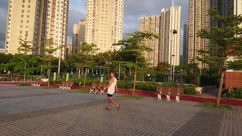 View of Tsing Yi Northeast Park in Kwai Tsing, HK