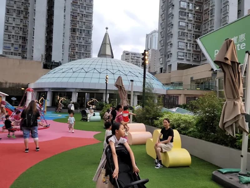View of Tsuen Wan Plaza in Tsuen Wan, HK
