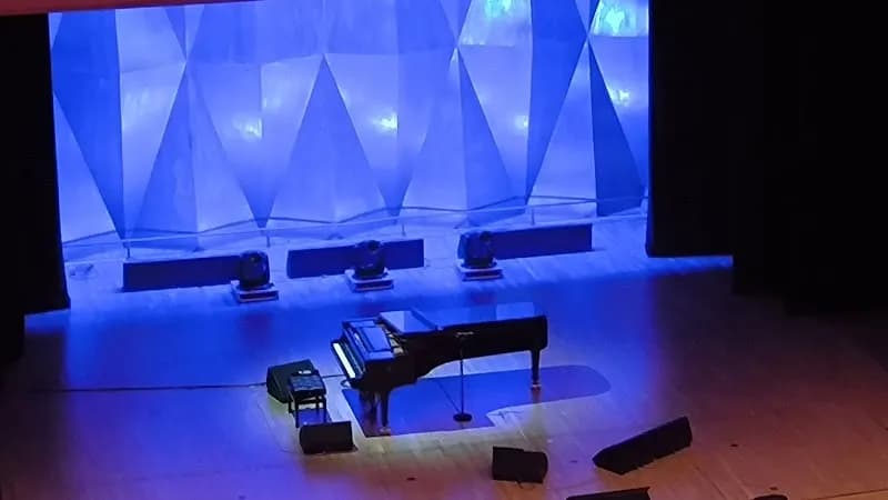 View of Tsuen Wan Town Hall in Tsuen Wan, HK