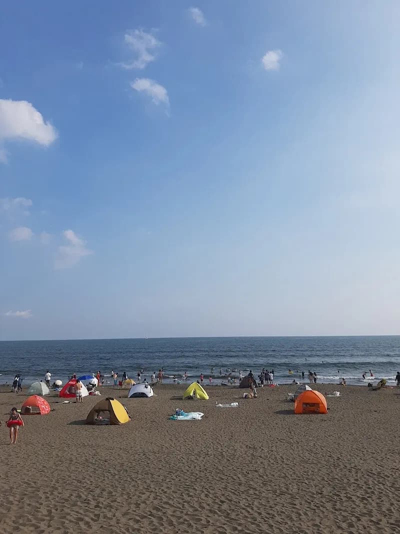 View of Tsujido Coast in Fujisawa, Kanagawa