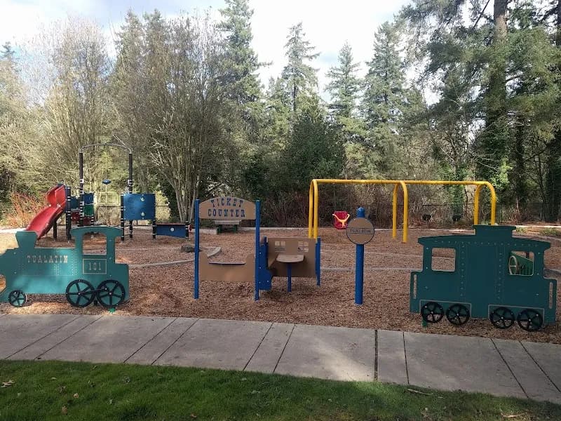 View of Tualatin Community Park in Tualatin, OR