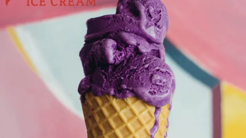 View of Tucker's Ice Cream in Alameda, CA