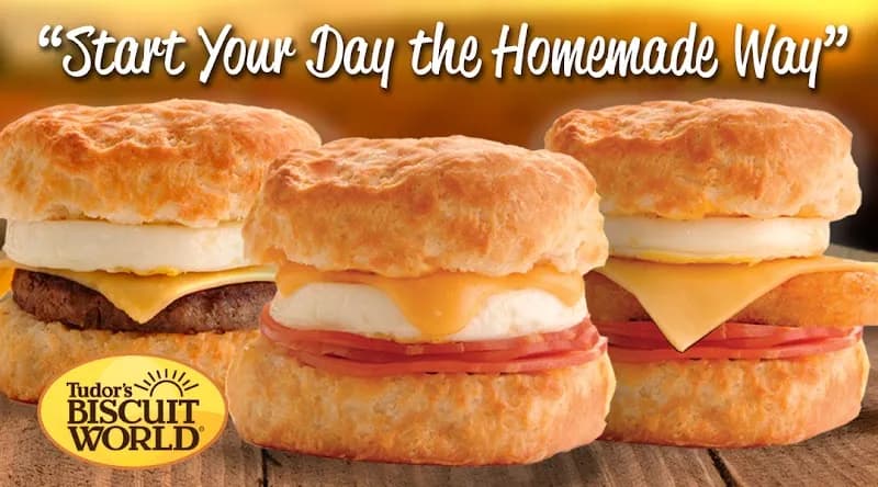 View of Tudor's Biscuit World in Charleston, WV