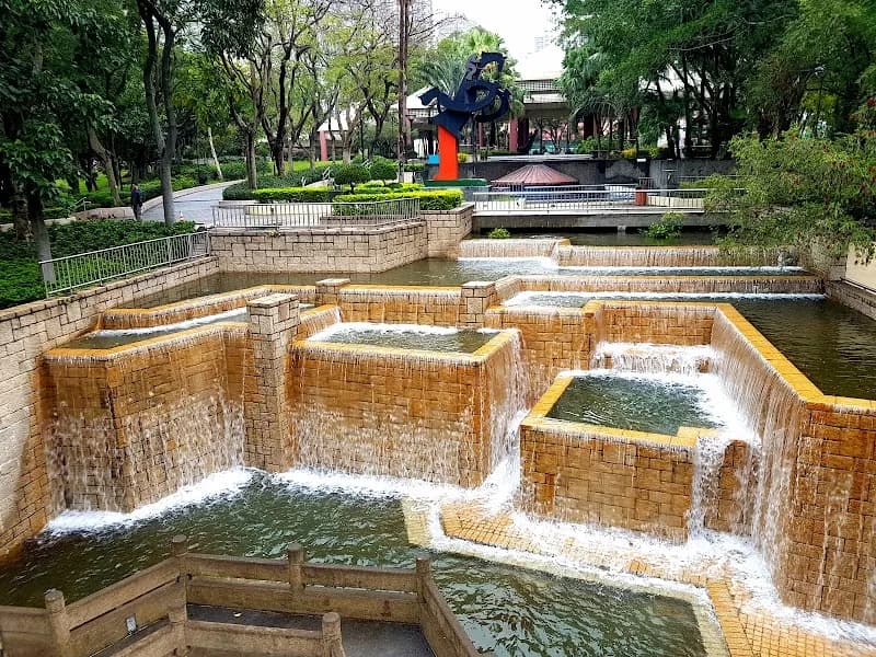 View of Tuen Mun Park in Tuen Mun, HK