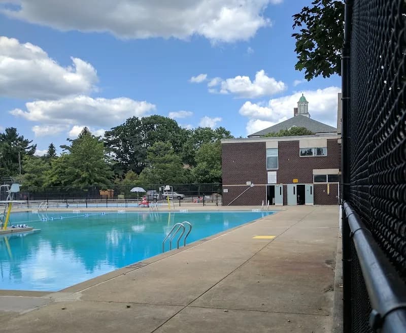 View of Tufts Park in Medford, MA