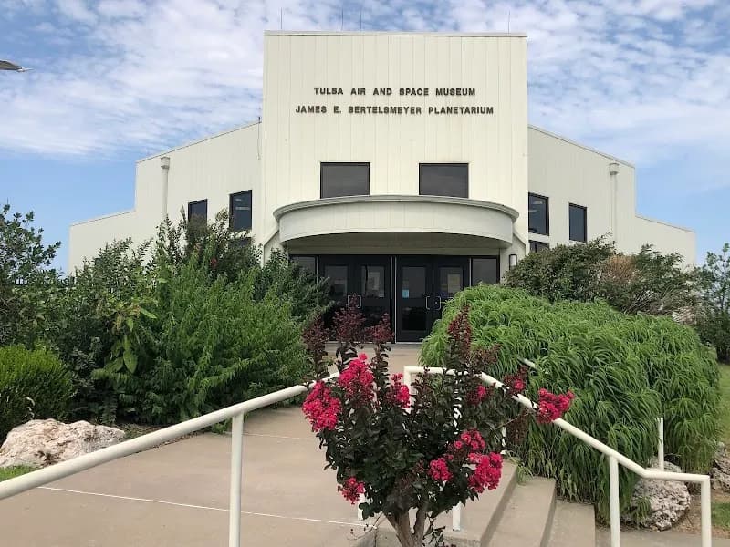 View of Tulsa Air and Space Museum in Tulsa, OK