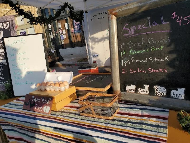 View of Tulsa Farmers' Market in Cherry Street, OK