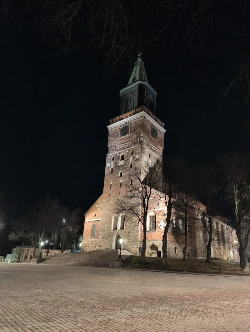 View of Turku Cathedral in Turku, Uusimaa