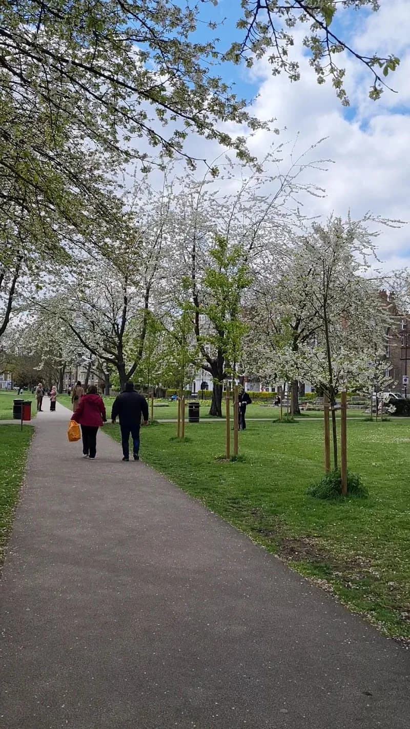 View of Turnham Green in Chiswick, London