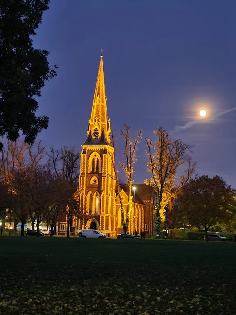 View of Turnham Green in Chiswick, London