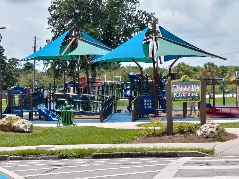 View of Tuscawilla Park in Ocala, FL