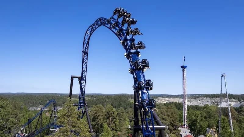 Tusenfryd amusement park in Oslo, OSL