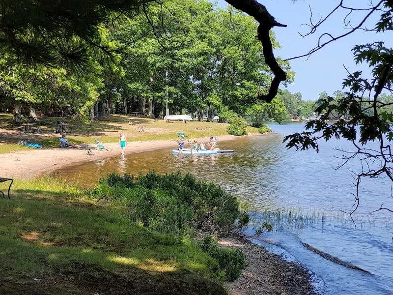 View of Twin Lakes State Park in Eastport, MI